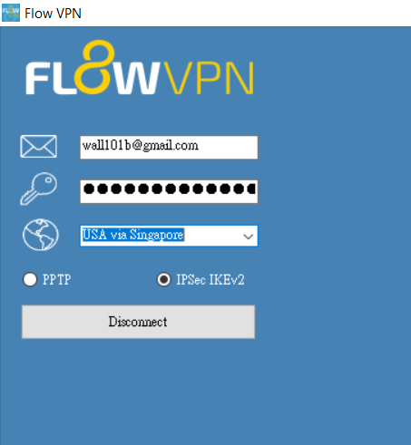 flow login page
