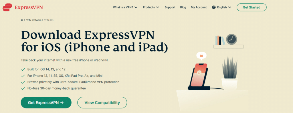 expressvpn ipad and iphone