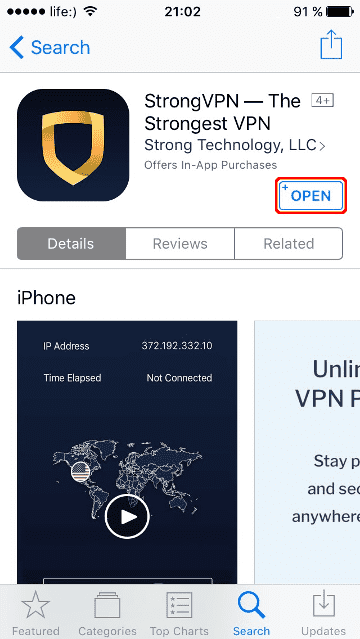 strong vpn ios 安裝step 4