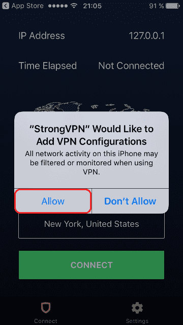 strongvpn ios 安裝 step 7